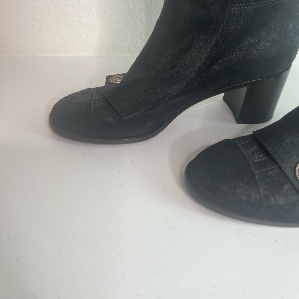 Chanel Leather Knee High Boots - Picture 6 of 11